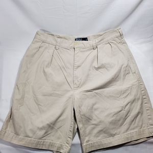 Polo By Ralph Lauren Chino Shorts Tan Golf Size 34